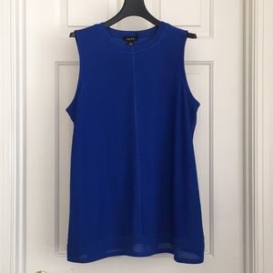 ALYX Women's Top L Royal Blue Sleeveless Blouse Lining